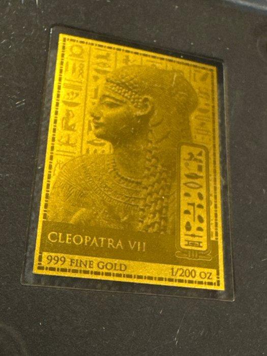 Tsjaad. 5000 Francs Cleopatra VII. 1/200 Oz (.999) (Zonder, Postzegels en Munten, Munten | Europa | Niet-Euromunten