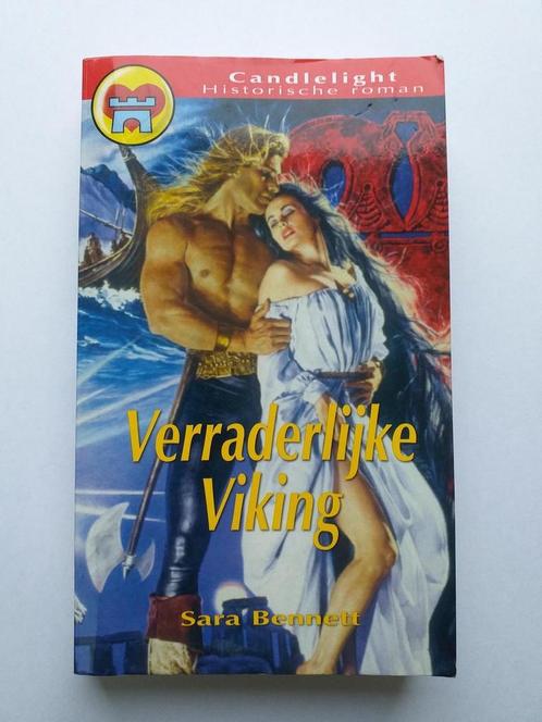 Verraderlijke Viking / Candlelight historische roman / 822, Boeken, Historische romans, Gelezen, Verzenden