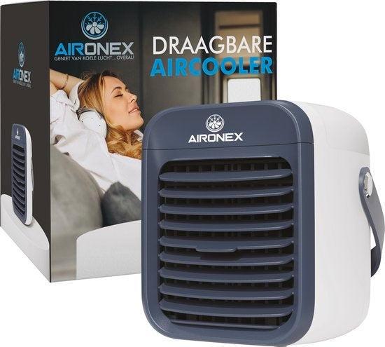 2dekans | Aironex Draagbare Aircooler Blauw – tot 15 m² -, Elektronische apparatuur, Airco's, Ophalen of Verzenden