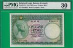 Belgisch-Congo. - 50 francs 1/3/1955 - Pick 27b, Postzegels en Munten