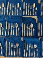 Bestekset voor 12 personen (74) - Empire - .800 zilver, Antiek en Kunst