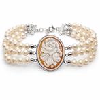 Zonder minimumprijs - Armband Zilver Parel, Nieuw