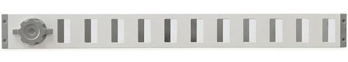 Aluminium afsluitbaar schuifrooster opbouw 650 x 65mm, Doe-het-zelf en Bouw, Ventilatie en Afzuiging, Nieuw, Verzenden