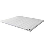 Topdekmatras HR50 - Aloë Vera - 6 cm - 70/190, Nieuw, Wit