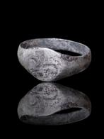 Oud-Romeins Rare Silver Tiger Seal Ring (Zonder