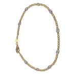 Armband - 18 karaat Geel goud, Roségoud, Handtassen en Accessoires, Armbanden, Nieuw