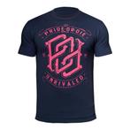 PRiDE or DiE Unrivaled T Shirts Zwart Rood, Vechtsport, Verzenden