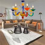 SLC Illumina - MG - Lustre - Cristal - Lampadario Kolors 8, Antiquités & Art