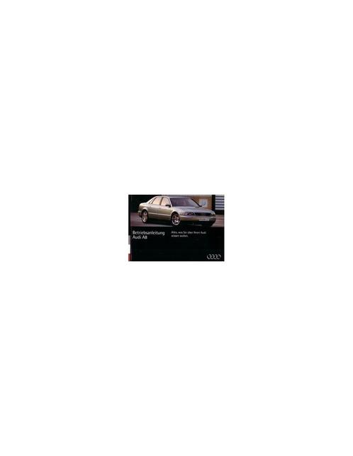 1994 AUDI A8 INSTRUCTIEBOEKJE DUITS, Autos : Divers, Modes d'emploi & Notices d'utilisation, Enlèvement ou Envoi