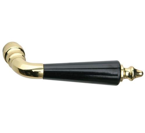 Deurklink Antique bakeliet messing gelakt, Doe-het-zelf en Bouw, Hang- en Sluitwerk, Klink of Kruk, Nieuw, Overige materialen