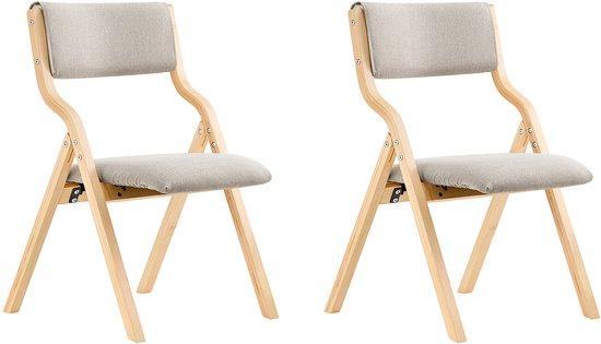 2dekans | SoBuy Set van 2 Klapstoel, Bureaustoel met, Huis en Inrichting, Stoelen, Ophalen of Verzenden