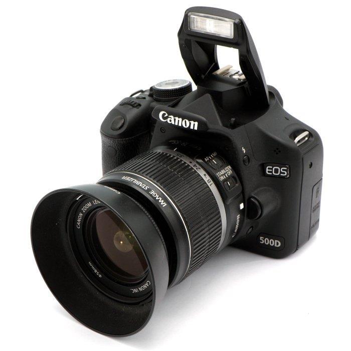 Canon EOS 500D + EF-S 18-55mm f/3.5-5.6 IS #PRO #DSLR, Audio, Tv en Foto, Fotocamera's Digitaal