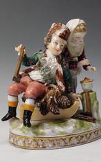 Sitzendorf - Figuur - De Winter - Porselein, Antiek en Kunst