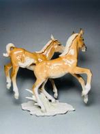 Hutschenreuther, G. Granget - Figurine - Foals - Porcelaine, Antiek en Kunst, Antiek | Glaswerk en Kristal