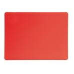 Snijplank | LDPE | Rood | 450x300x10(h)mm Hygiplas, Verzenden, Nieuw in verpakking