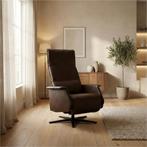 Leren relaxfauteuil Mojo - Granada Chocolate (bruin) -, Ophalen of Verzenden