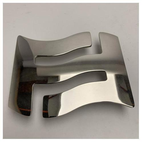 Bieden: Ferretti Stainless Steel Marine FF Logo Emblem Dura, Watersport en Boten, Bootonderdelen, Ophalen of Verzenden