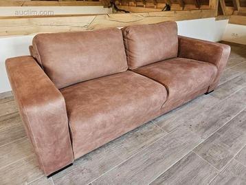 6x vierzits-sofa Cognac beschikbaar voor biedingen
