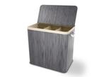 Veiling - Bamboe wasmand Curly - 150L - Grijs, Nieuw