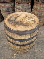 Houten regenton met messing kraan - whiskyvat - eikenhout, Met kraantje, 150 liter of meer, Nieuw, Ophalen of Verzenden