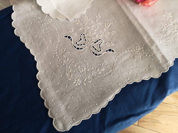 Laken - 280 cm - 265 cm, Antiek en Kunst, Antiek | Tapijten, Tafelkleden en Textiel