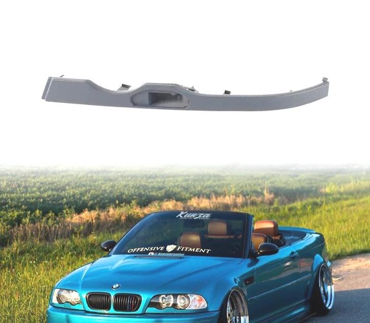 MOULURE SOUS PHARE GAUCHE SUPPORT LAVE PHARE BMW E46 COUPÉ C, Auto-onderdelen, Carrosserie, Verzenden