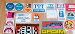 68 stickers uit de 70s over hifi Marantz , Dual , Telefunken, Audio, Tv en Foto, Nieuw
