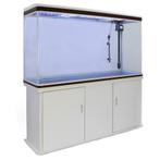 Aquarium & Meubel set 300L - 120x70x39 cm - Wit, Dieren en Toebehoren, Verzenden, Nieuw