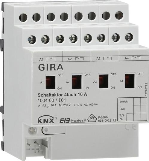 Système De Bus Dactionneurs De Commutation Gira KNX Sur, Doe-het-zelf en Bouw, Elektriciteit en Kabels, Verzenden