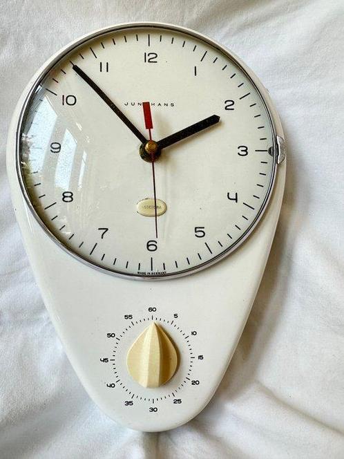 horloge de cuisine - Junghans Max Bill Electora met kook, Antiek en Kunst, Antiek | Klokken