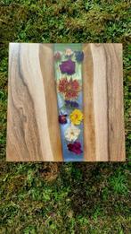 Table basse - Ronce de noyer - Table fait main., Antiek en Kunst, Kunst | Designobjecten