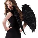 Engelen Vleugels Zwart 65cm, Hobby en Vrije tijd, Feestartikelen, Nieuw, Verzenden