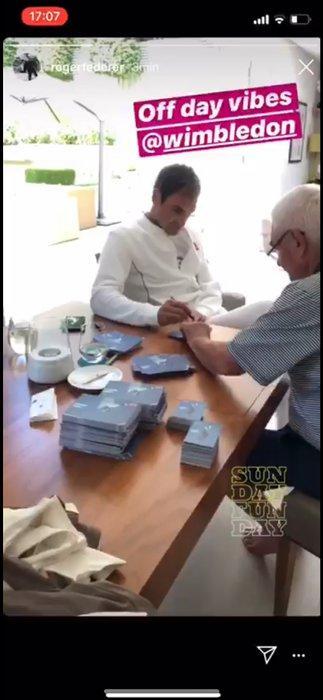 Wimbledon 2019 - Roger Federer - Fankaart, Collections, Collections Autre