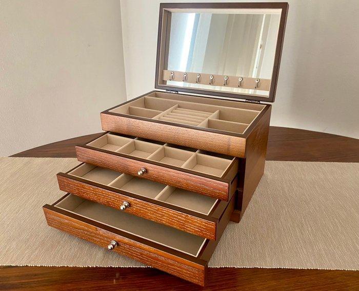 Sieradendoos - Houten doosje - Hout, Antiek en Kunst, Curiosa en Brocante