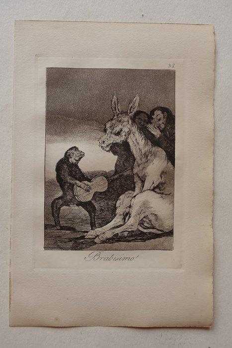 Francisco de Goya (1746-1828) after - Brabisimo !, Antiek en Kunst, Antiek | Overige Antiek