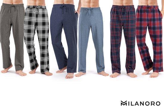 2eChoix | Milanoro - Lot de 2 pantalons de pyjama en coton, Kinderen en Baby's, Kinderkleding | Maat 104, Ophalen of Verzenden