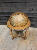 Bar globe - Bois, Métal - antique