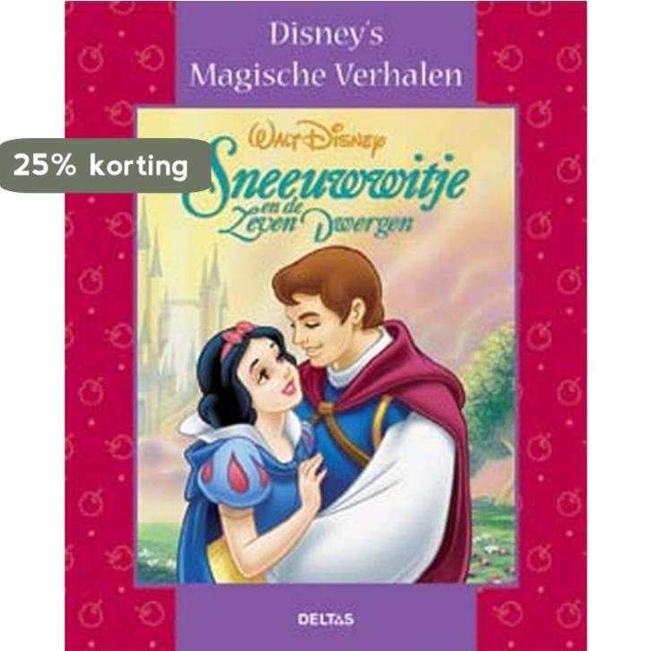 Sneeuwwitje en de zeven dwergen / Disneys Magische Verhalen, Boeken, Kinderboeken | Kleuters, Gelezen, Verzenden
