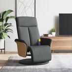 vidaXL Massagestoel verstelbaar met voetensteun stof, Huis en Inrichting, Fauteuils, Verzenden, Nieuw
