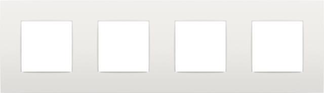 Niko Intense Châssis de couverture - 120-76400, Doe-het-zelf en Bouw, Elektriciteit en Kabels, Verzenden