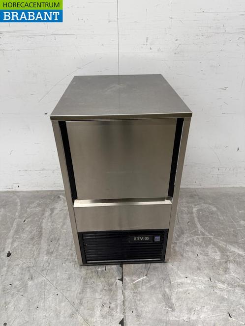 RVS ITV Quasar ijsblokjesmachine 34 kg per dag 12 kg bunker, Zakelijke goederen, Horeca | Keukenapparatuur, Ophalen of Verzenden