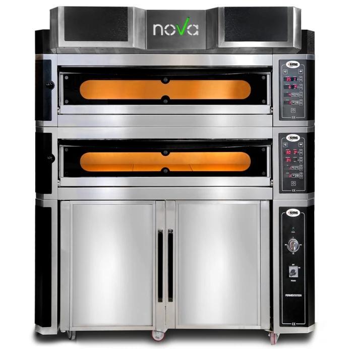 Pizzaoven | NOVA | Elektrisch | 6+6x Ø35cm | 50°C/400°C |, Zakelijke goederen, Horeca | Keukenapparatuur, Nieuw in verpakking