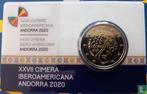 Andorra 2 euro 2020 (coincard - PROOF) 27th Ibero-Americ..., Verzenden, Overige landen, 2 euro, Losse munt