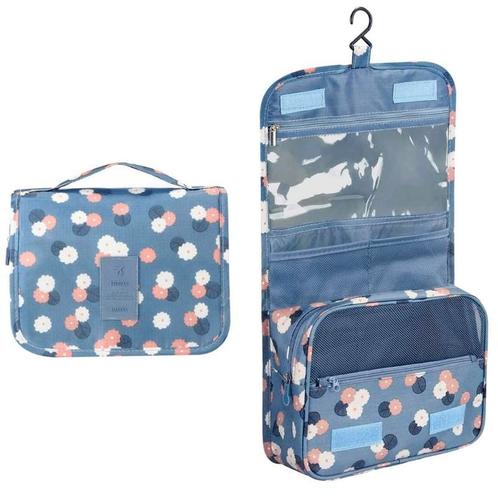 Fako Fashion® - Toilettas Met Haak - Travel Bag - Organizer, Handtassen en Accessoires, Toilettassen, Verzenden