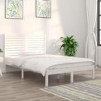 vidaXL Bedframe massief hout wit 120x190 cm, Verzenden, Nieuw