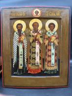 Icoon - Heilige Drie Hiërarchen - Hout