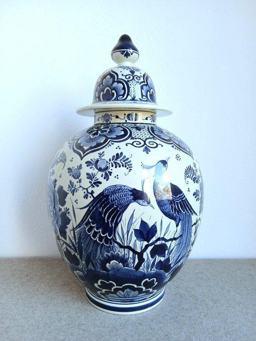 Société Céramique, Maastricht - Delfts - Vaas - Aardewerk -, Antiek en Kunst, Antiek | Glaswerk en Kristal