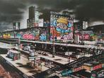 BLACH (Maxime Blachère) - Gare de Fribourg, Antiek en Kunst