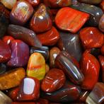 Laatste partij! - ‘Arizona Red’ versteende hout - Gepolijste, Verzamelen, Mineralen en Fossielen