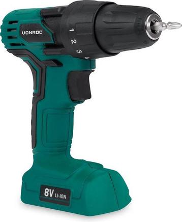 Tweedekans | VONROC Accuboormachine 8V – Incl. oplader & beschikbaar voor biedingen